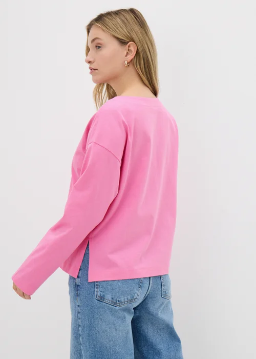 Pink Long Sleeve Top - S Image 2