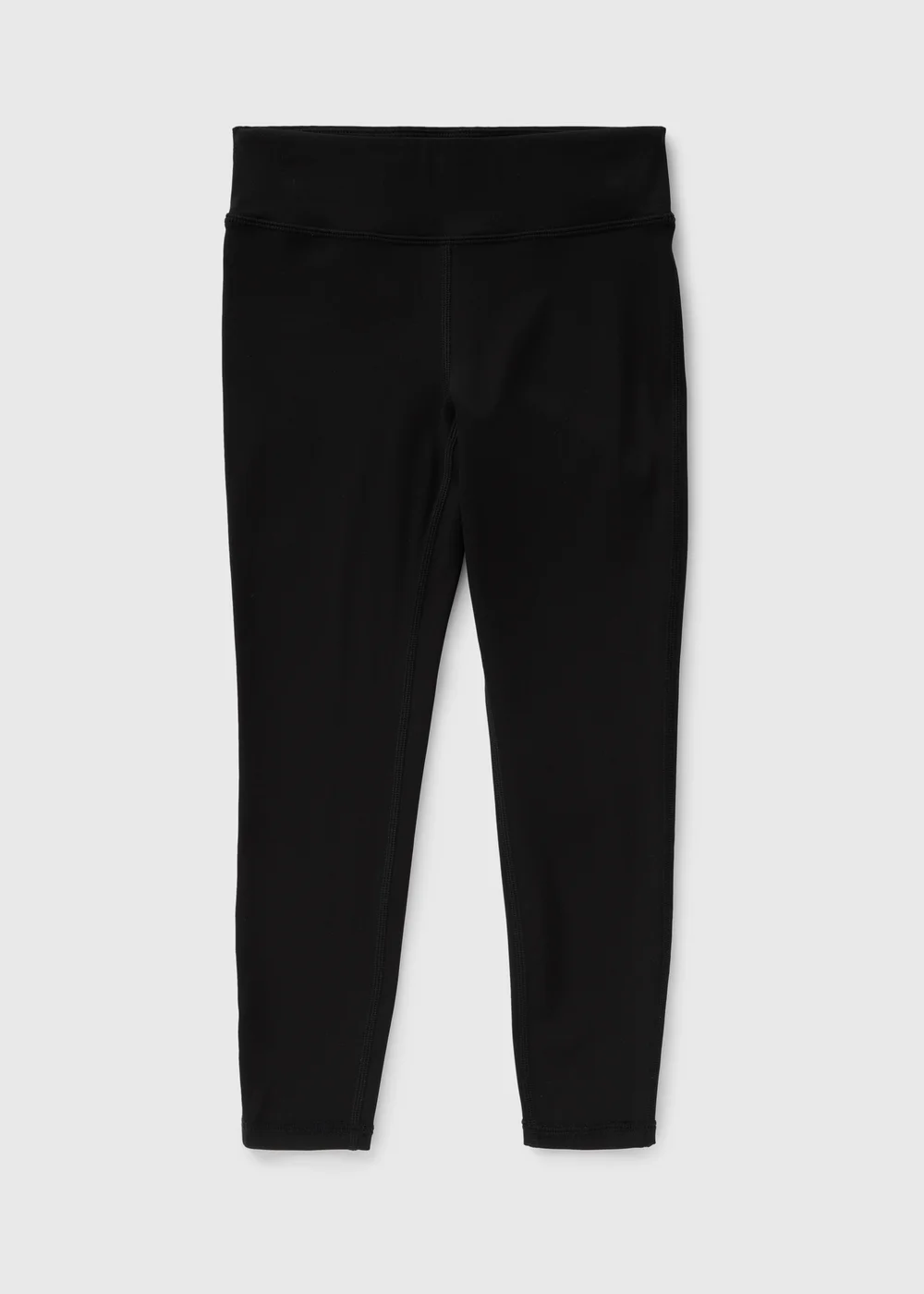 Girls Black Sports Leggings (7-15yrs) - 8 Yrs Image 1