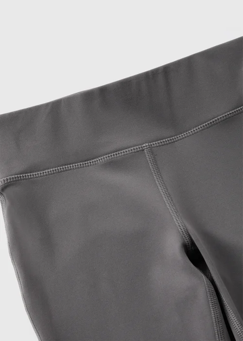 Girls Charcoal Sports Leggings (7-15yrs) - 8 Yrs Image 2