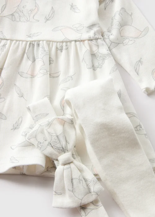 Disney Baby Cream Dumbo Dress Set (Newborn-12mths) - 0-3 months Image 2