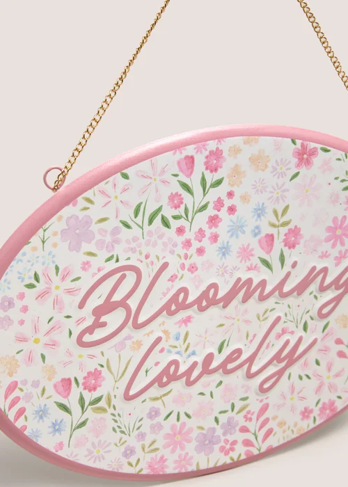 Blooming Lovely Hanging Sign Image 2