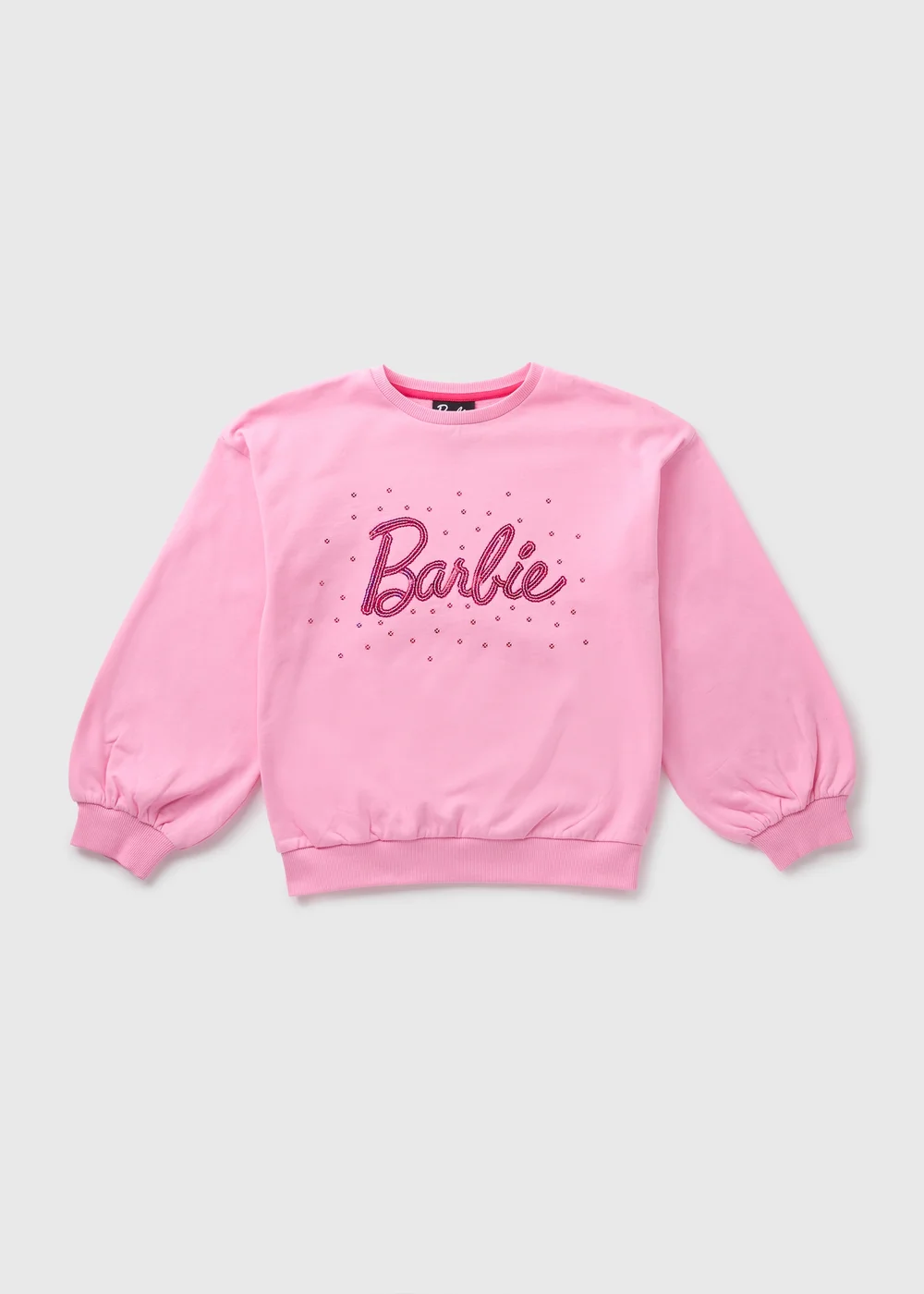 Barbie Pink Sweatshirt (4-13yrs) - 4 Yrs Image 1