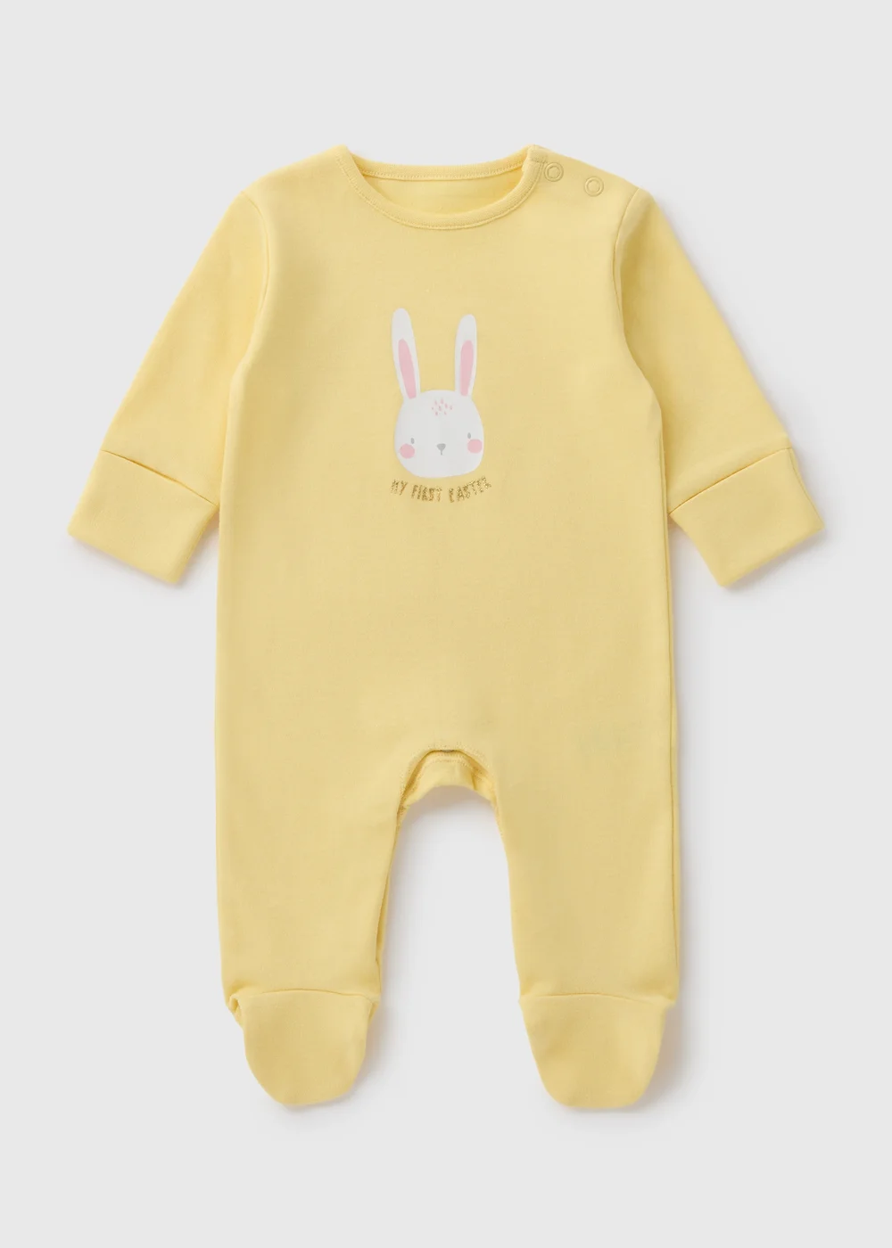 Lemon Baby My First Easter Bunny Sleepsuit (Newborn-12mths) - Age 0 - 3 Months Image 1