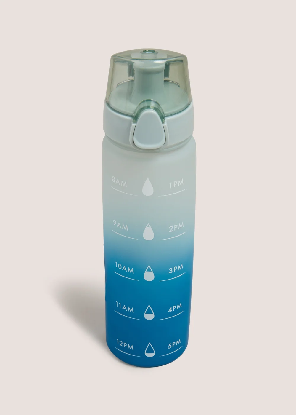 Blue Ombre Tracker Water Bottle Image 1