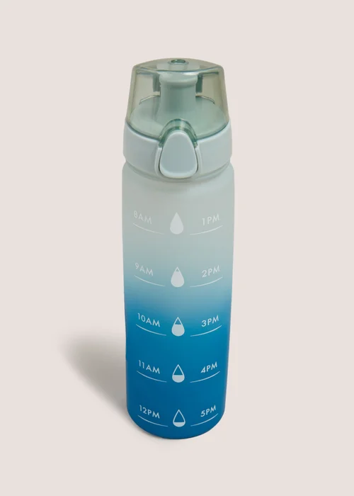 Blue Ombre Tracker Water Bottle Image 1