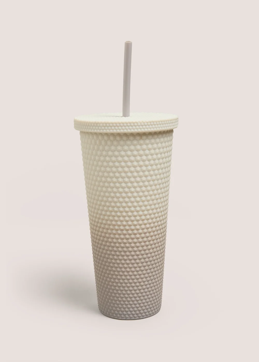 Beige Studded Tumbler Image 1