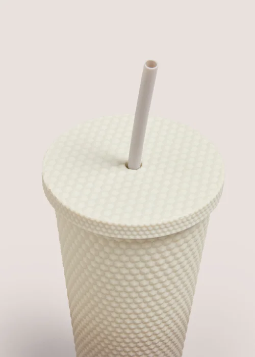 Beige Studded Tumbler Image 2