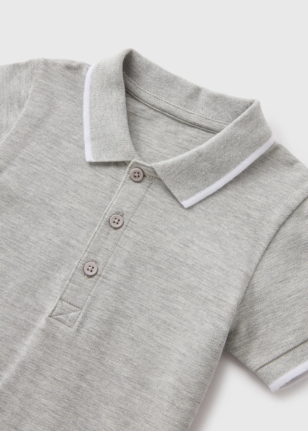 Boys Grey Polo Shirts (1-7yrs) - 1-1.5 Yrs Image 2