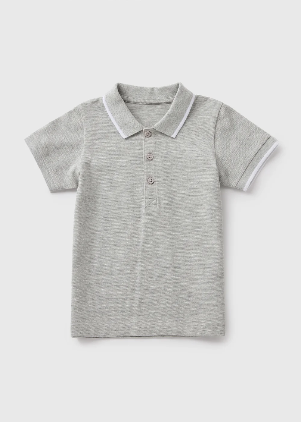 Boys Grey Polo Shirts (1-7yrs) - 1-1.5 Yrs Image 1