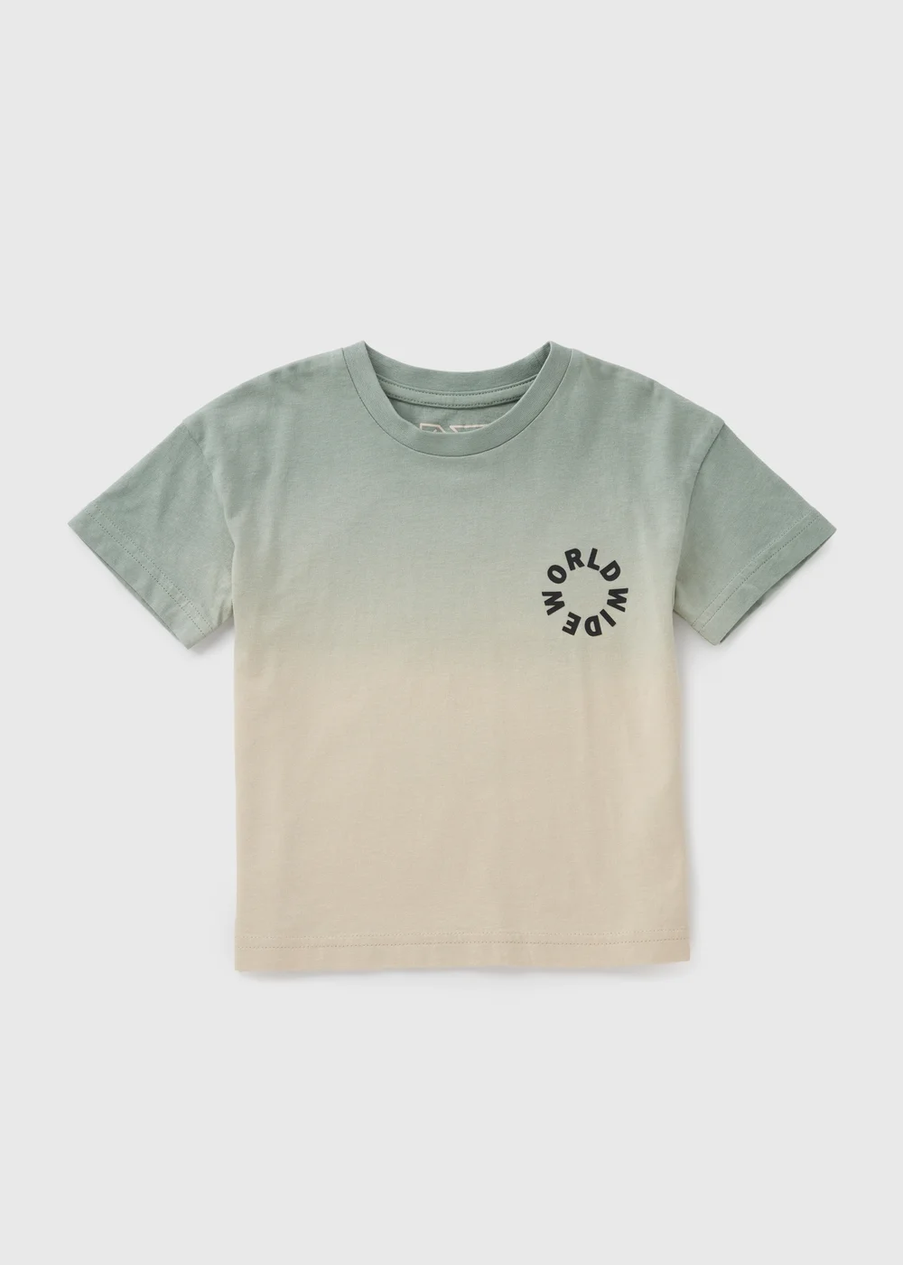 Boys Khaki Worldwide T-Shirt (1-7yrs) - 1-1.5 Yrs Image 1