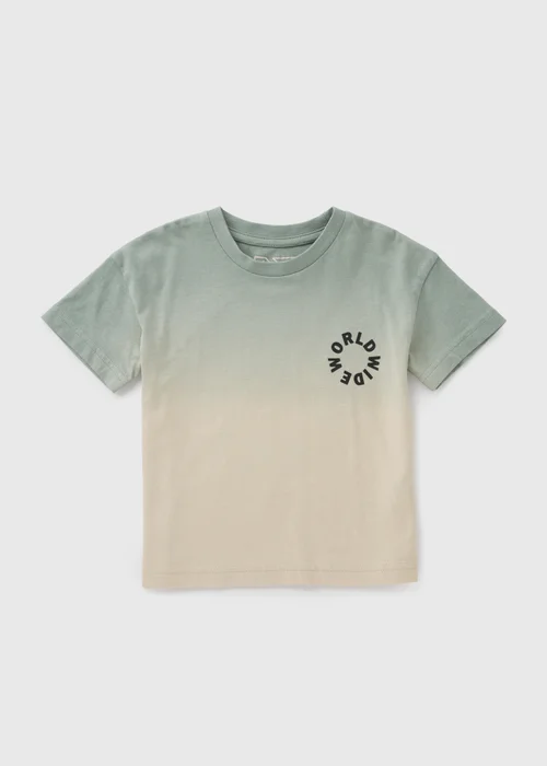 Boys Khaki Worldwide T-Shirt (1-7yrs) - 1-1.5 Yrs Image 1
