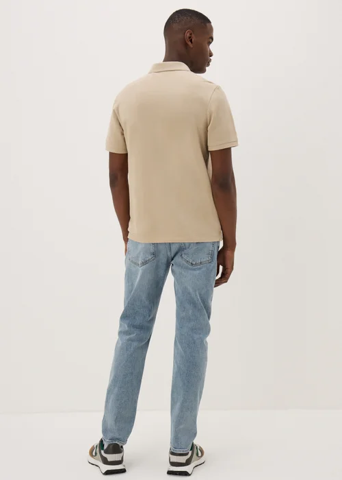 Lightwash Slim Fit Tapered Jeans - 30 R Image 2