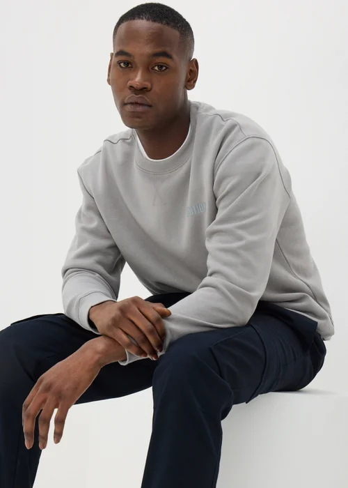 Navy Cuffed Cargo Trousers - S Image 1