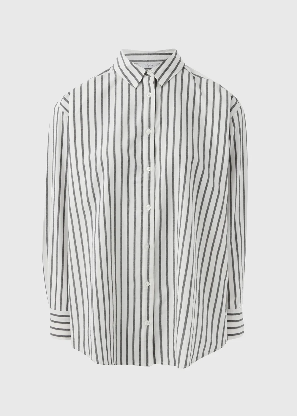 Papaya Petite Black Bold Stripe Shirt - 6 Image 4