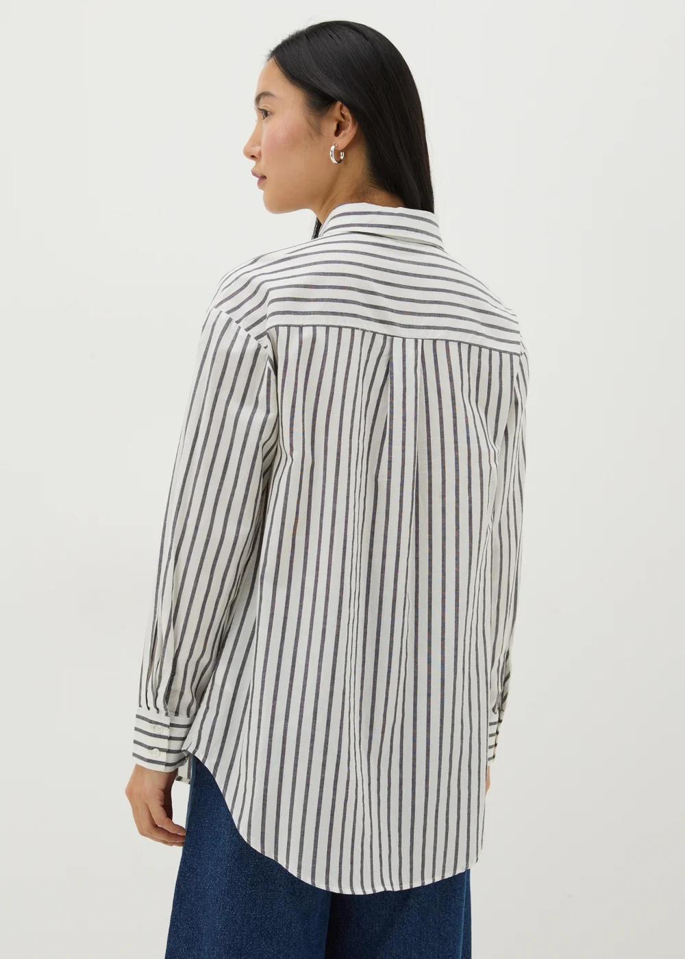 Papaya Petite Black Bold Stripe Shirt - 6 Image 3