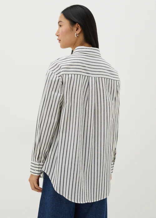 Papaya Petite Black Bold Stripe Shirt - 6 Image 3