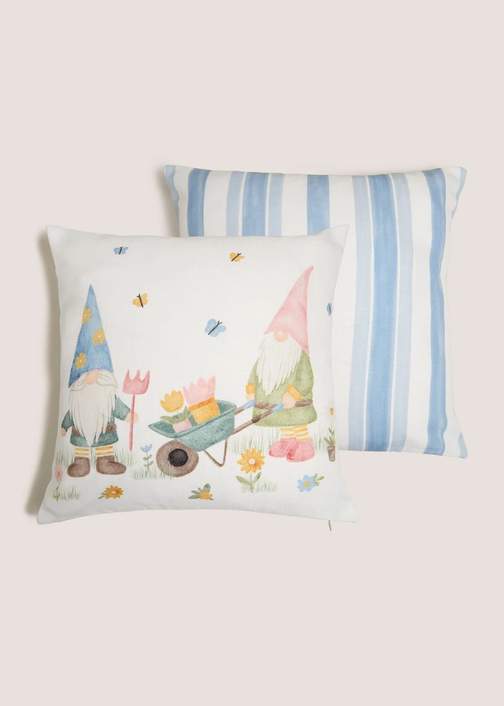 Printed Gnome Cushion Image 2