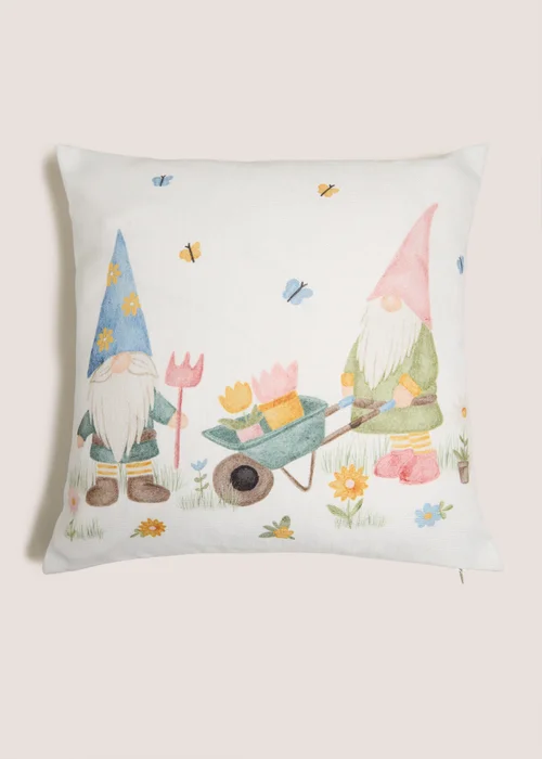 Printed Gnome Cushion Image 1