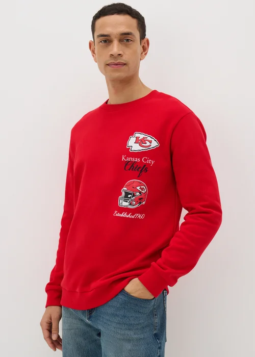 NFL Chiefs Red Sweatshirt - Small Image 2