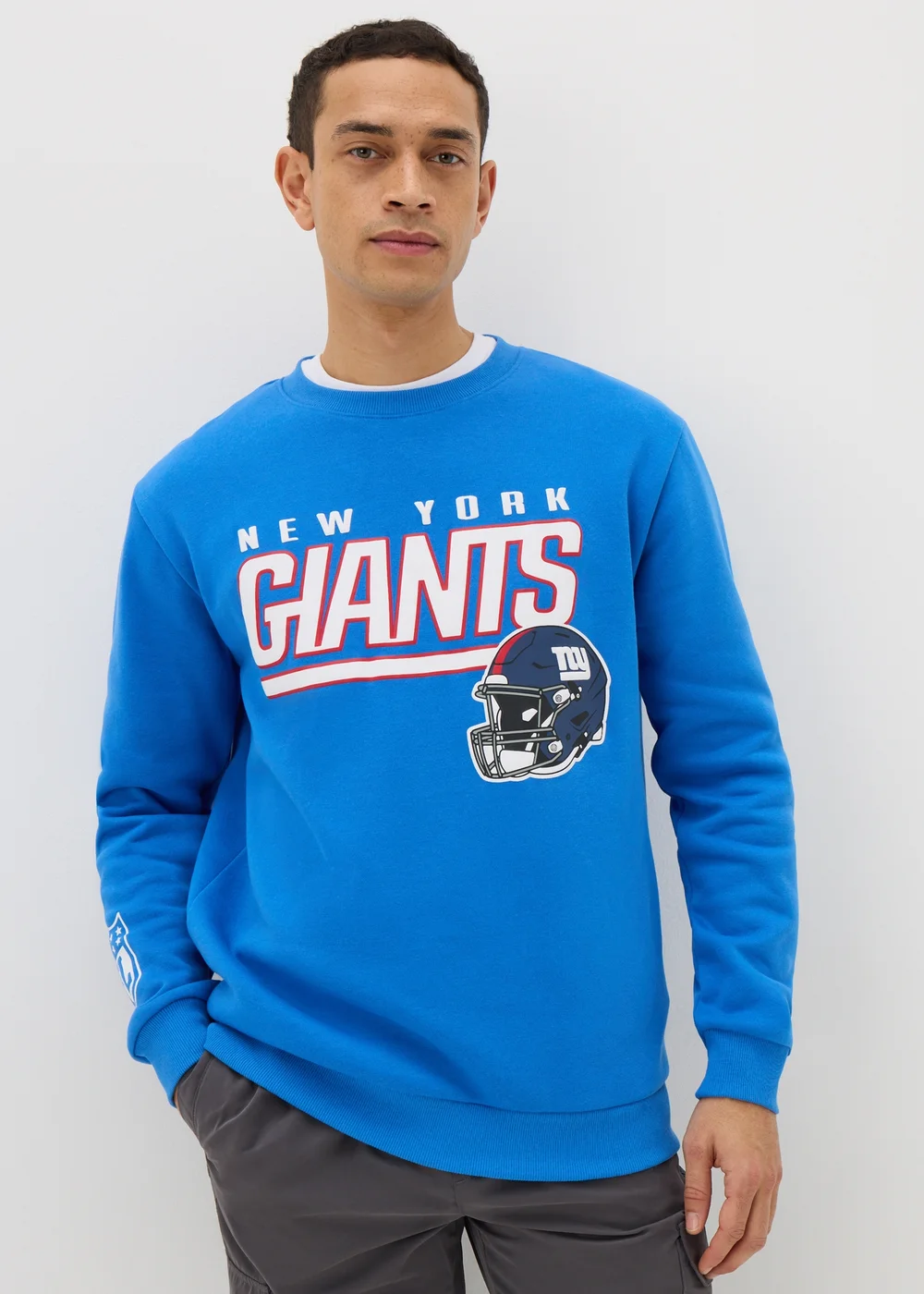 NFL Giants Blue Sweatshirt - Small Image 3