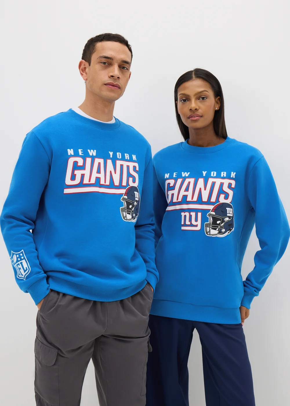 NFL Giants Blue Sweatshirt - Small Image 1