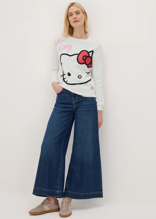 Hello Kitty White Sweatshirt - S Image 2