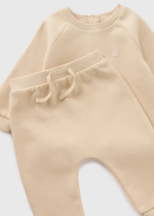 Baby Stone Sweatshirt & Jogging Bottoms (Newborn-23mths) - 0-3 months Image 2