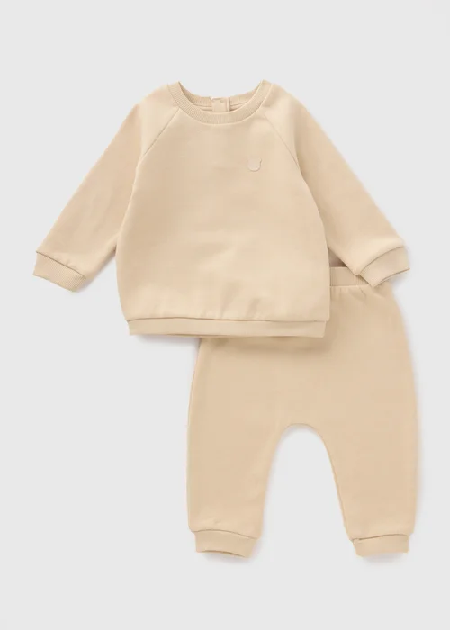 Baby Stone Sweatshirt & Jogging Bottoms (Newborn-23mths) - 0-3 months Image 1