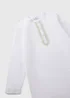 Boys White Kurta Shirt (1-7yrs) - 1 to 1 half years Image 2