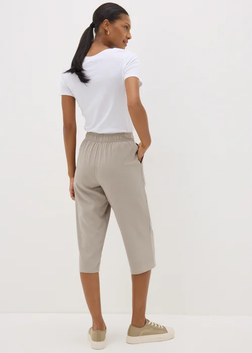 Stone Cropped Trousers - 8 Image 2