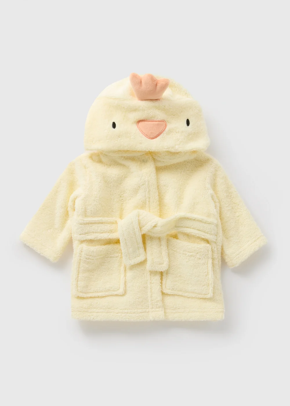Baby Yellow Easter Chick Dressing Gown (Newborn-12mths) - Age 0 - 3 Months Image 1