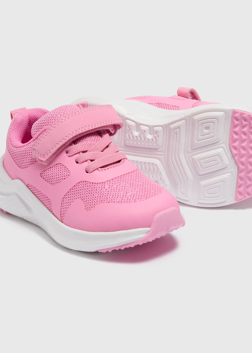 Girls Pink Trainers (Younger 4-12) - 6 Infant Image 2