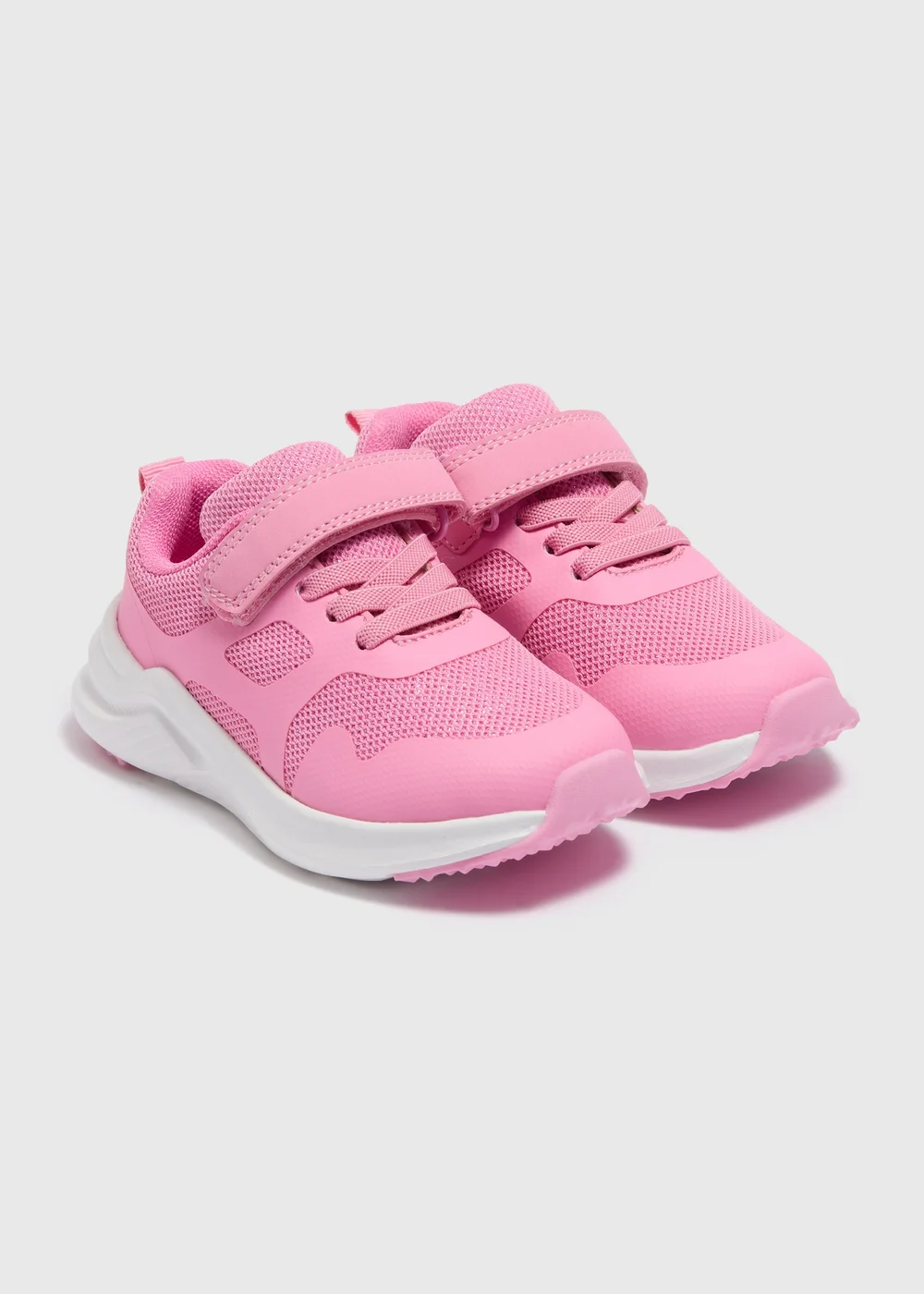 Girls Pink Trainers (Younger 4-12) - 6 Infant Image 1