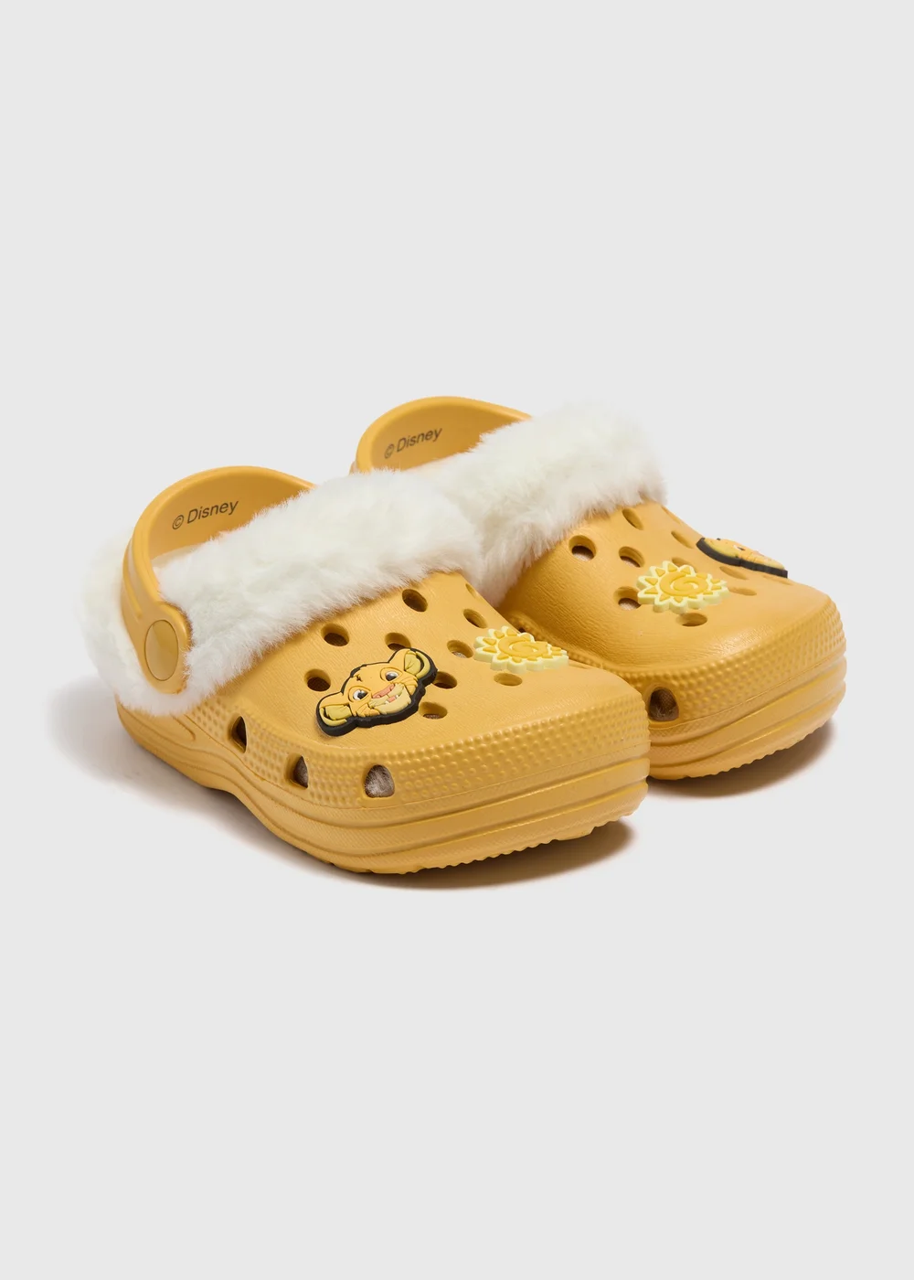 The Lion King Kids Yellow Simba Clogs (Younger 4/5-Older 5/6) - 4-5 Infant Image 1
