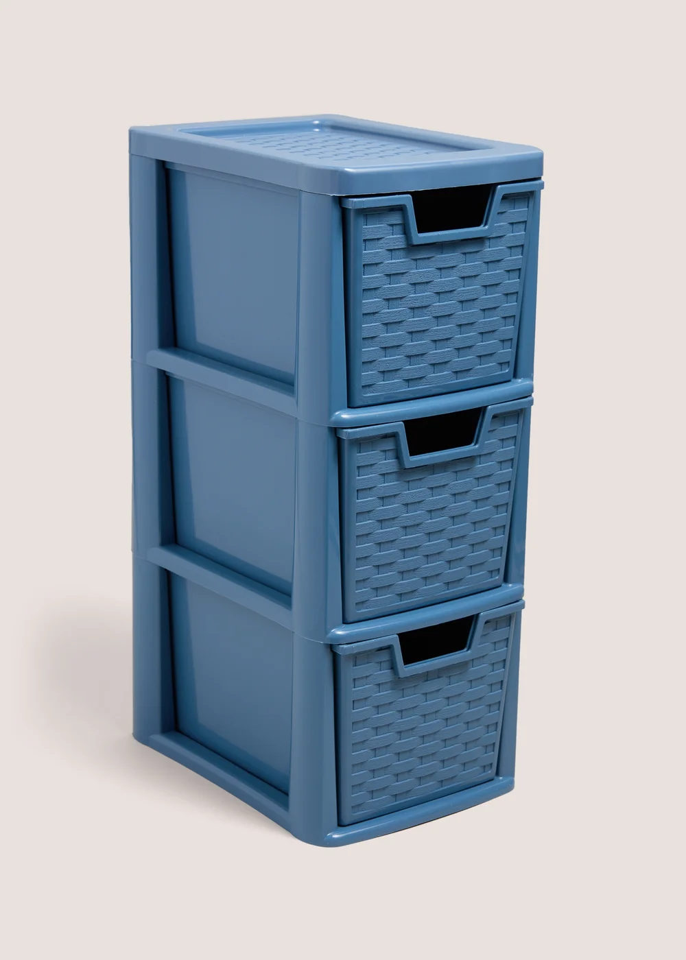 Blue Small Drawer Tower Image 1