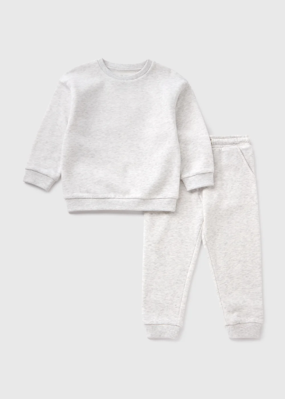 Boys Grey Sweatshirt & Jogging Bottom Set (1-7yrs) - 1-1.5 Yrs Image 1