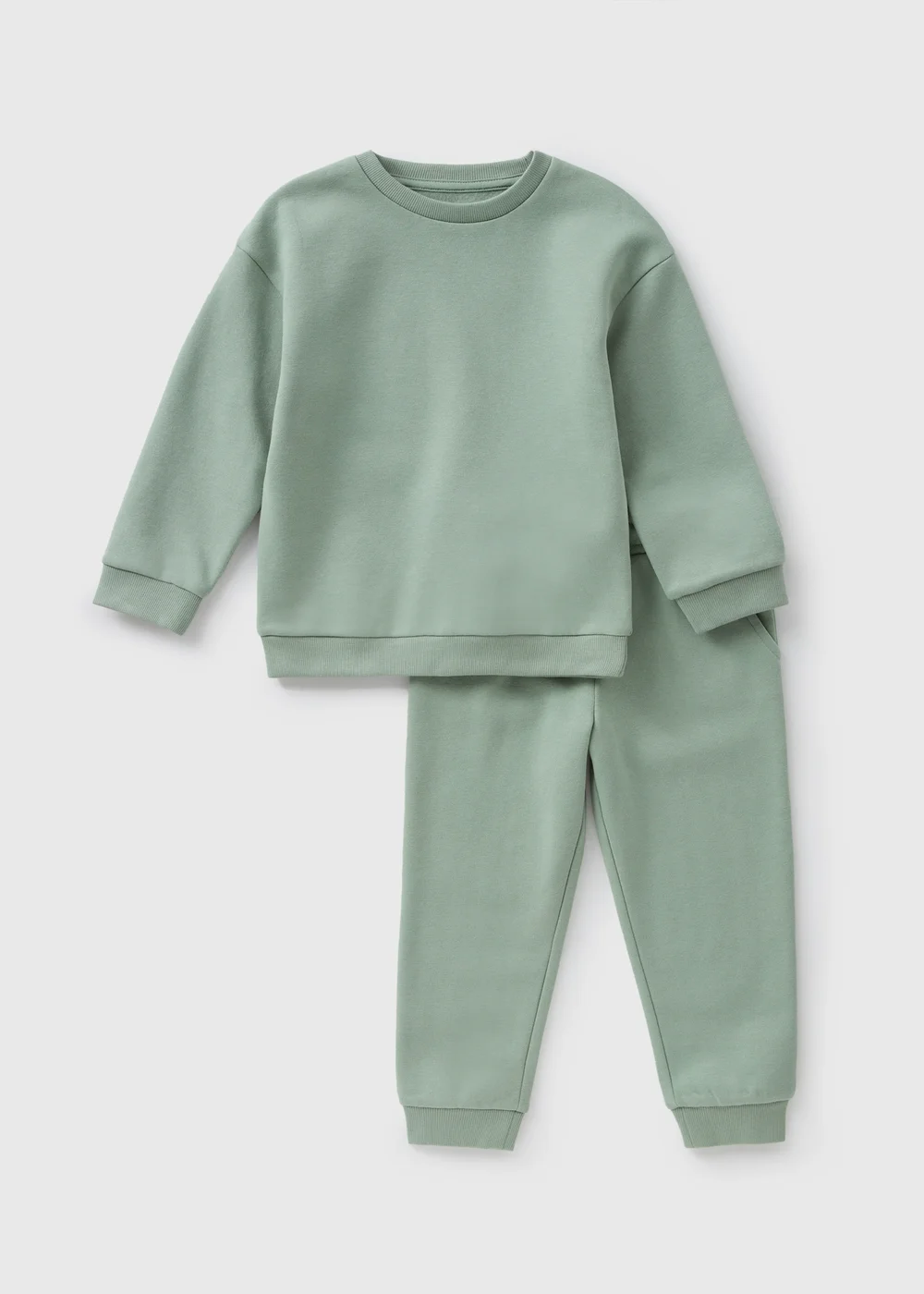Boys Green Sweatshirt & Jogging Bottom Set (1-7yrs) - 1-1.5 Yrs Image 1