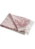 Appletree Hygge Sakari Tassled Red Throw - 130 x 180cm Image 2