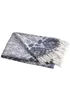 Appletree Hygge Sakari Tassled Blue Throw - 130 x 180cm Image 2