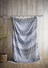 Appletree Hygge Sakari Tassled Blue Throw - 130 x 180cm Image 1