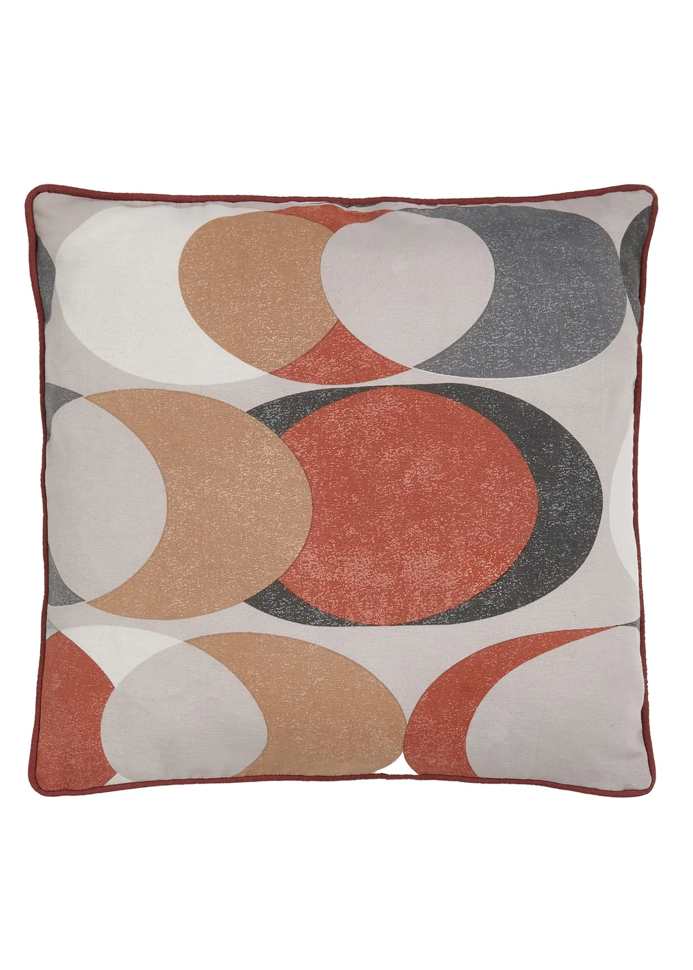 Fusion Sander Red Filled Cushion - 43W X 43D Image 2