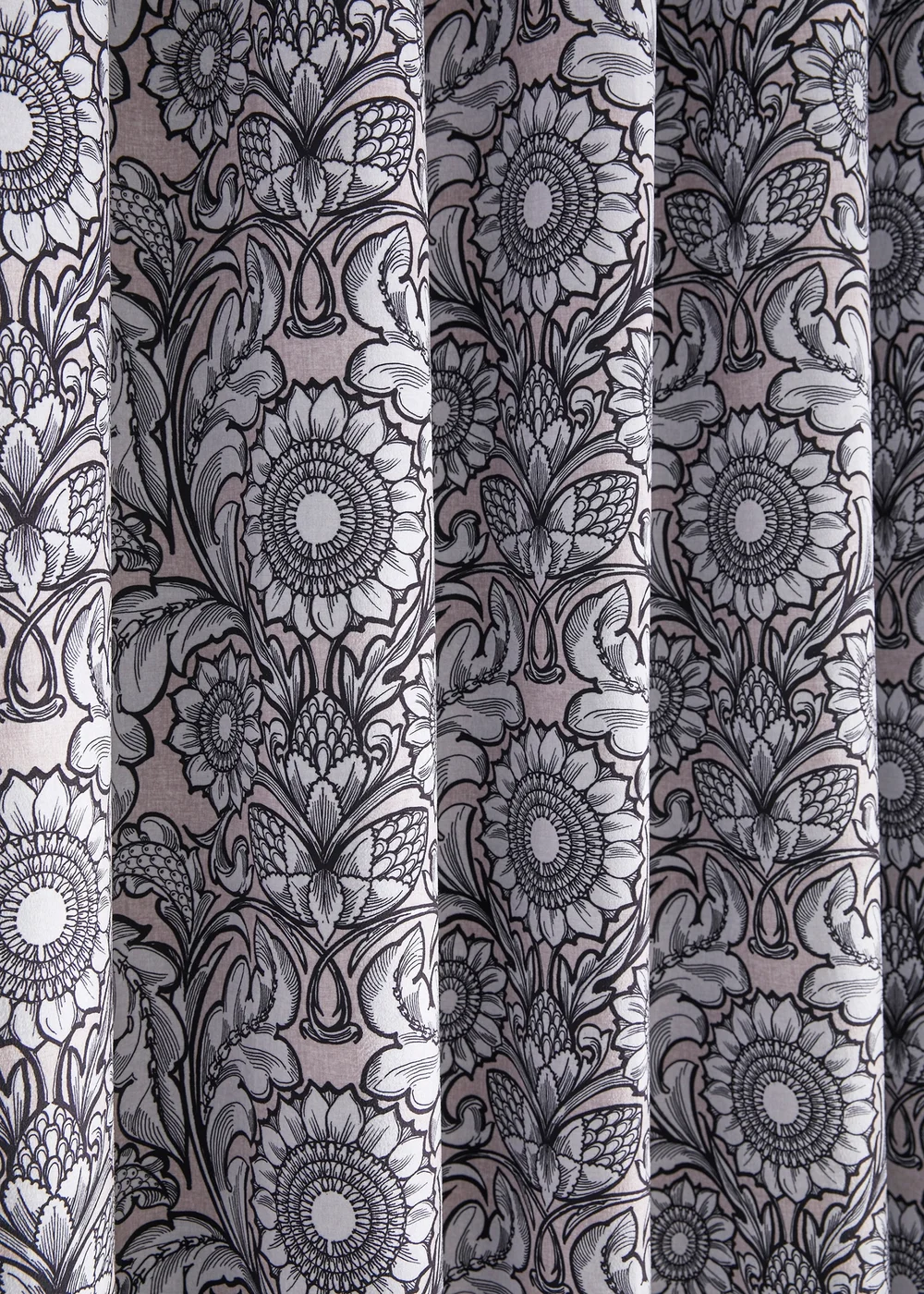 Laurence Llewelyn-Bowen Romilly Blackout Natural Eyelet Curtains - 46W X 54D (116x137cm) Image 3