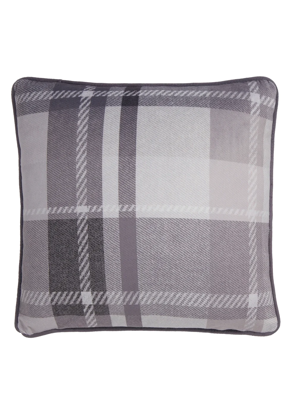 Dreams & Drapes Lodge Colville Hedgehog Grey Filled Cushion (43cm x 43cm) - 43W X 43D Image 3