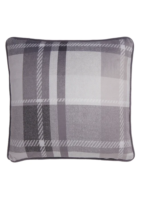 Dreams & Drapes Lodge Colville Hedgehog Grey Filled Cushion (43cm x 43cm) - 43W X 43D Image 3