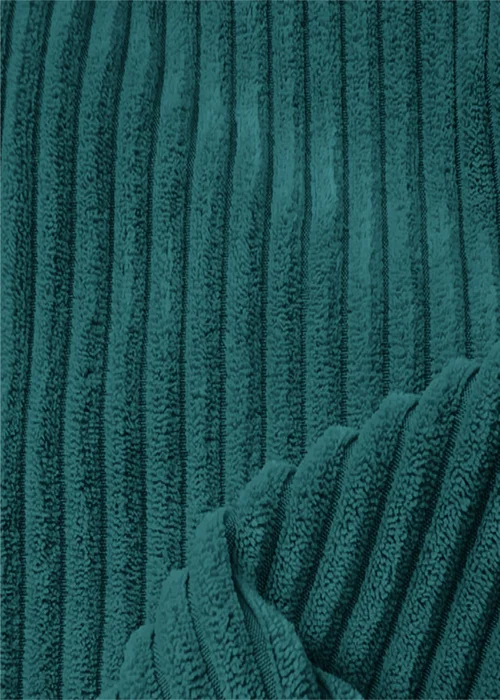 rucomfy Jumbo Cord Slouchbag Teal Beanbag - One Size Image 5