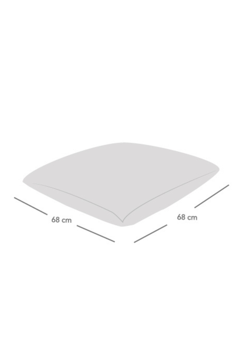 rucomfy Jumbo Cord Floor Cushion Slate Grey Beanbag - One Size Image 5