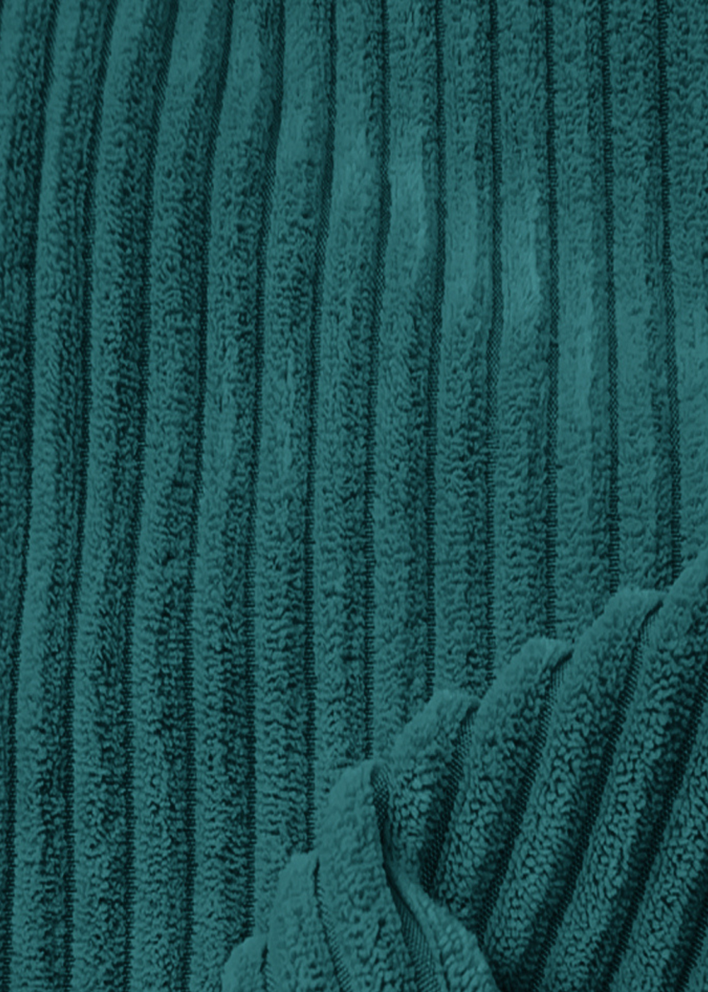 rucomfy Jumbo Cord Burrower Medium Teal Pet Bed - One Size Image 4