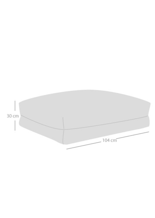 rucomfy Jumbo Cord Flip-It Large Mustard Pet Bed - One Size Image 4