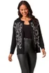 Roman Black Petite Cornelli Buttoned Cardigan - Size 10 Image 1