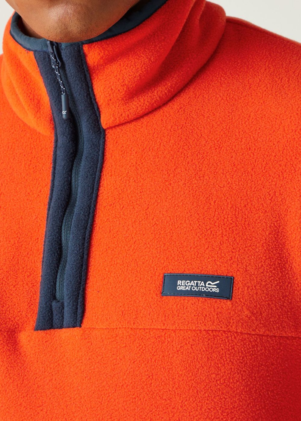 Veste zip Homme Regatta NEWHILL Orange Sport 2000 - Ref Veste zip Homme Regatta NEWHILL Orange Sport 2000 - Ref